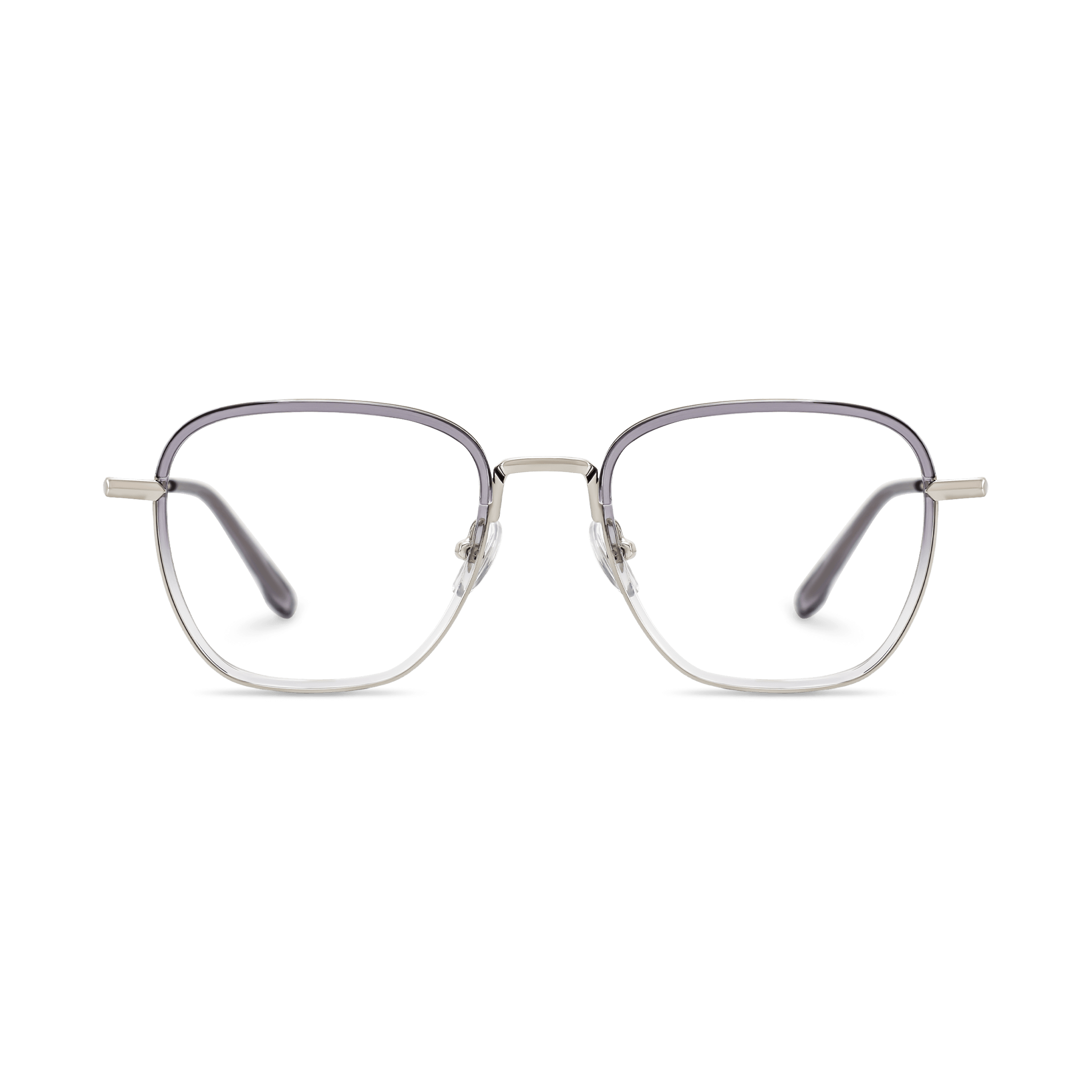 Gradient Minimalist Rounded Square Eyeglasses