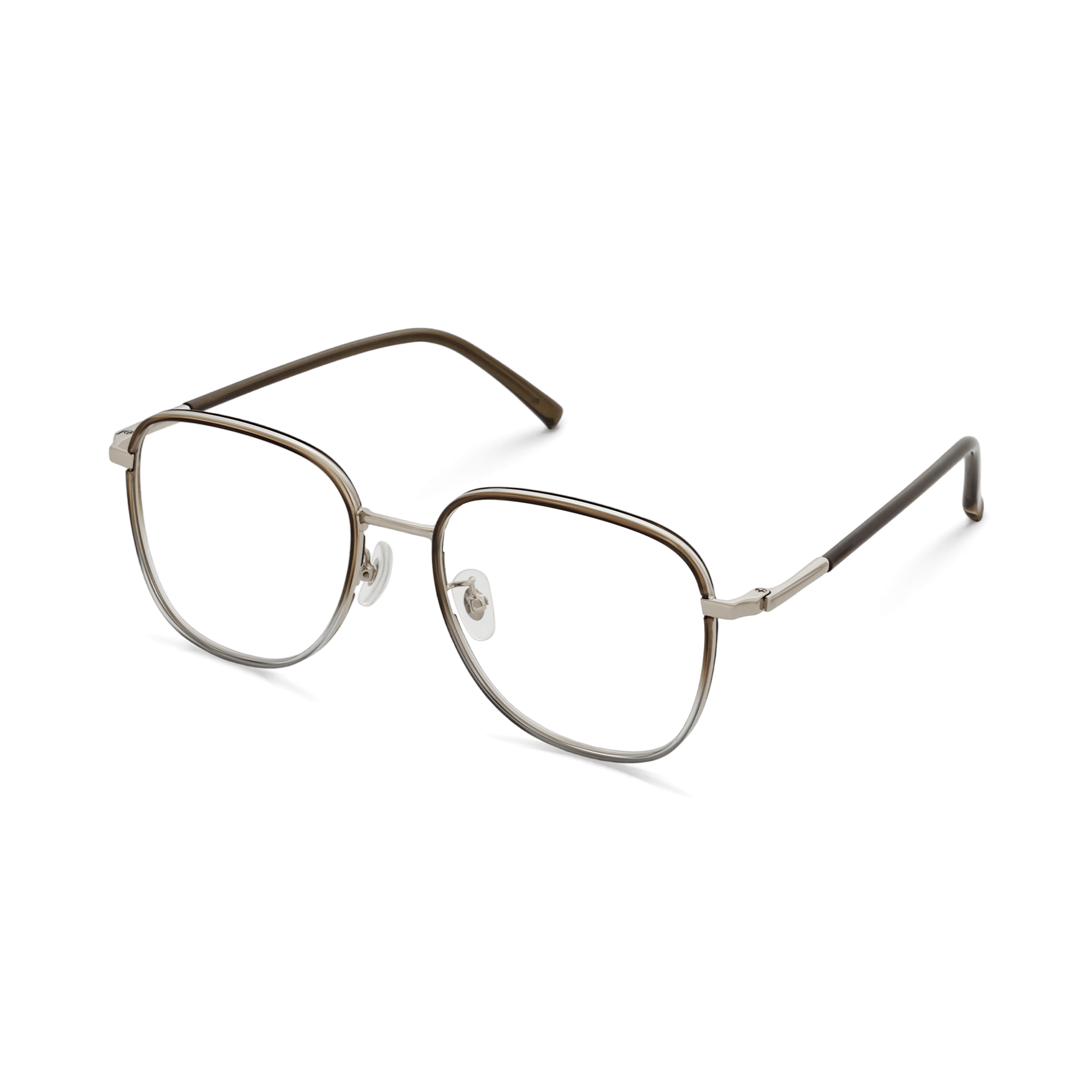 Double – rimmed Modern Geometric Eyeglasses