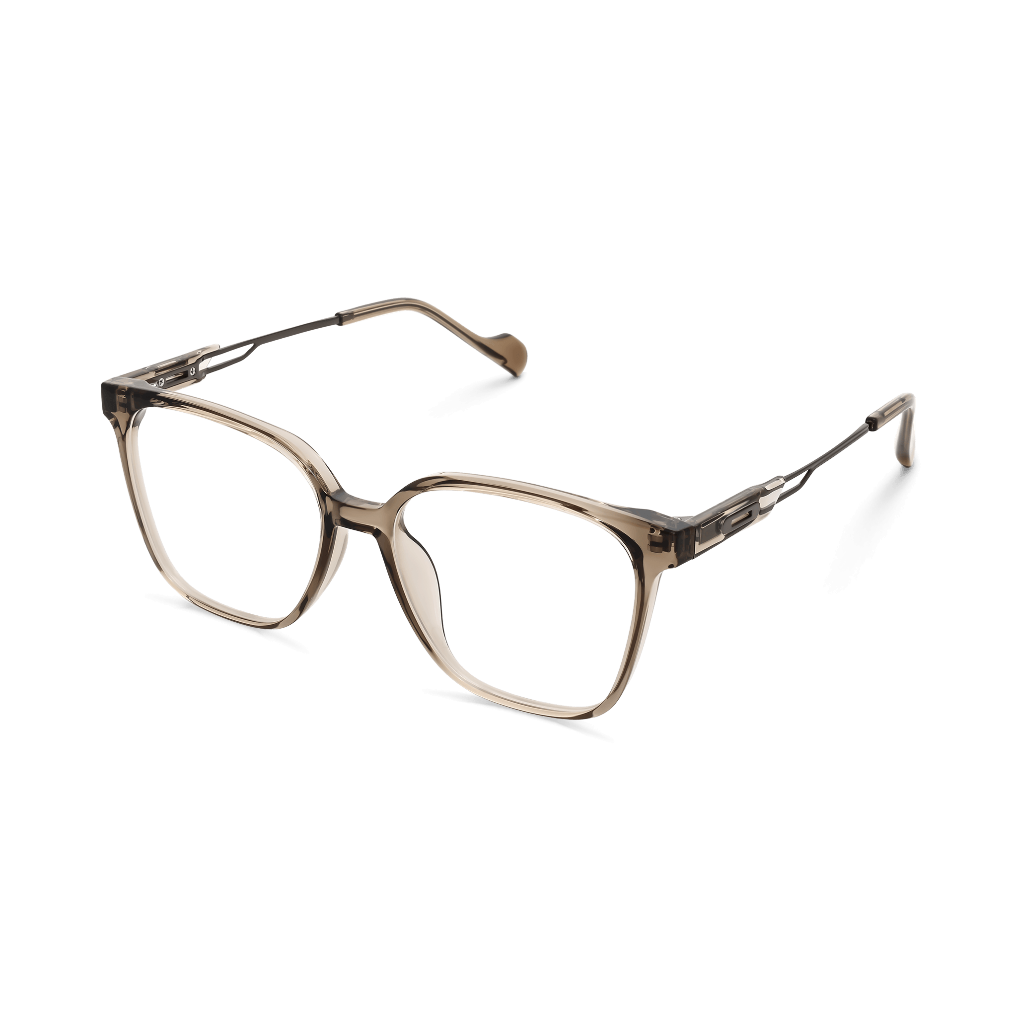 Rounded-corner Square Vision Correction Eyeglasses