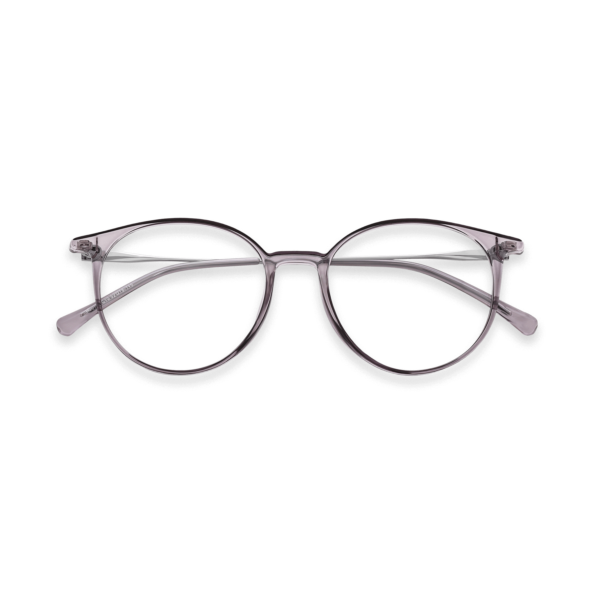 Minimalist Cat-eye Round Eyeglasses