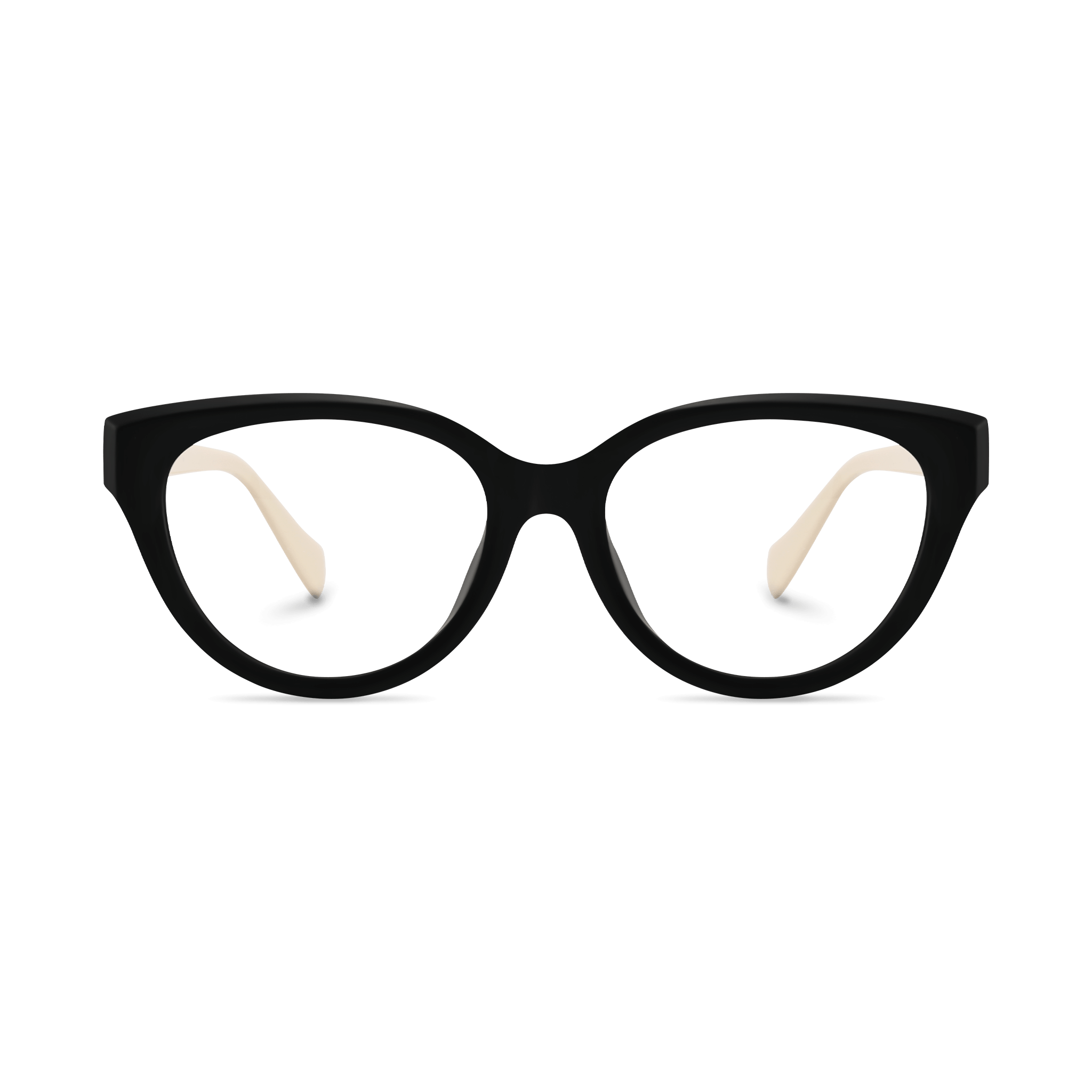 Two-tone Cat-eye Optical Eyeglasses