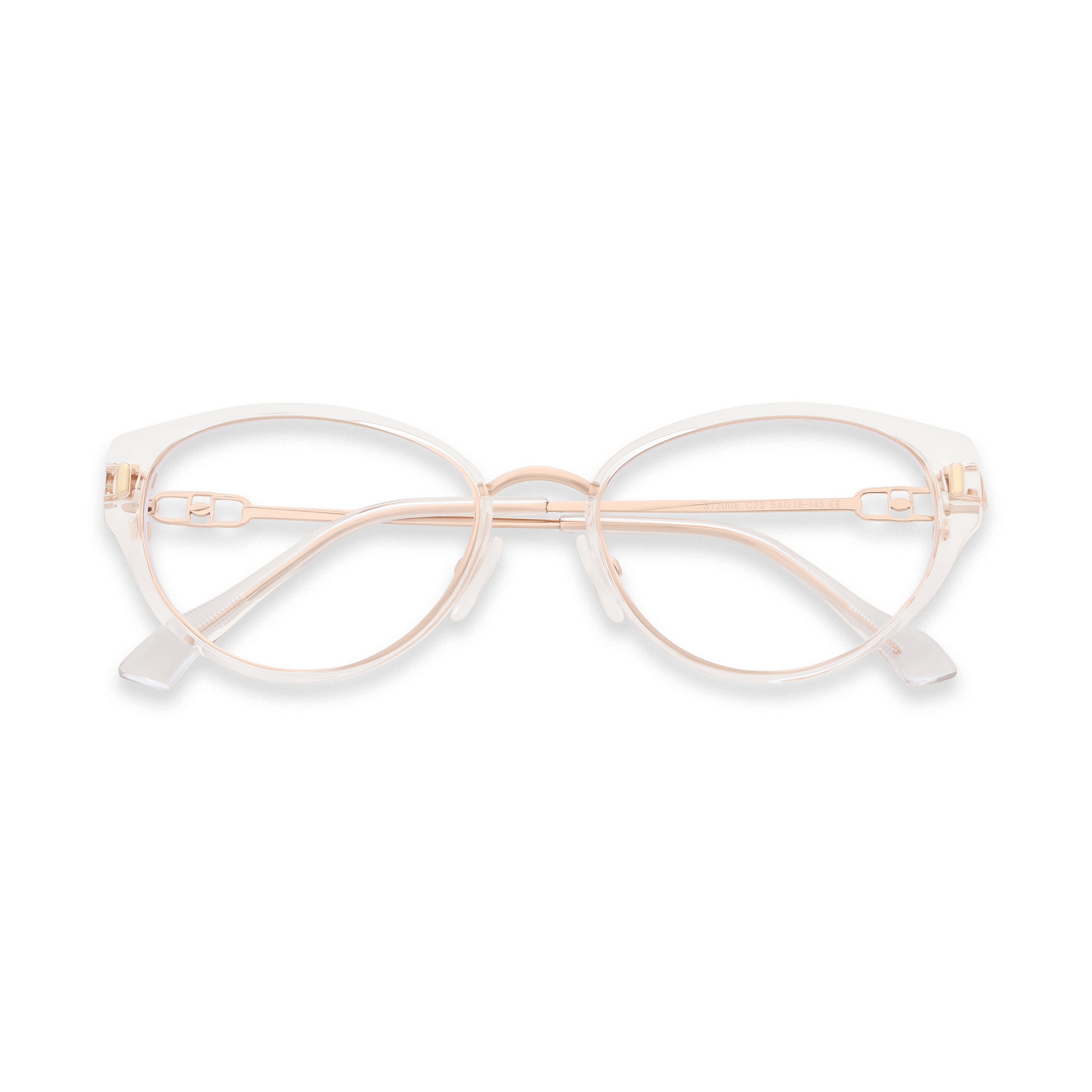 Eydology_Leilani_Clear_Rose_Gold_Glasses_1.png