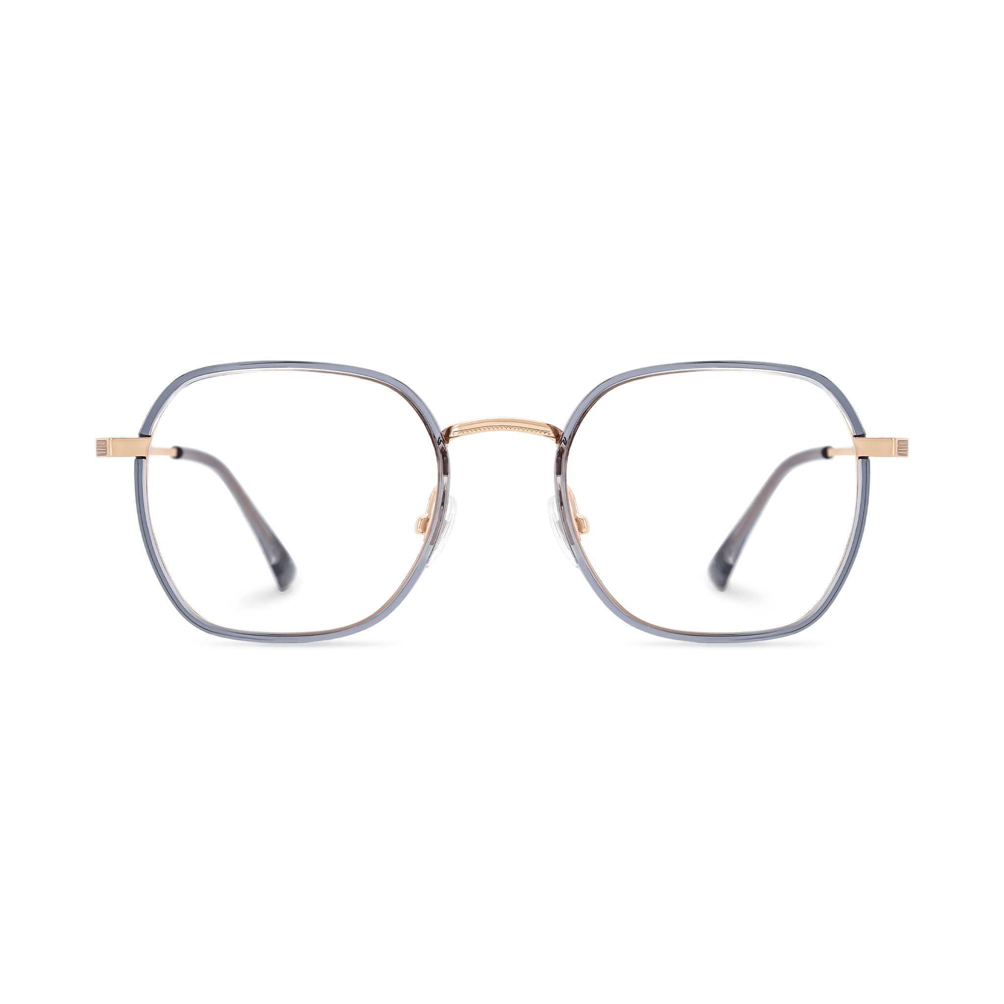 Two-tone Geometric Optical Eyeglasses