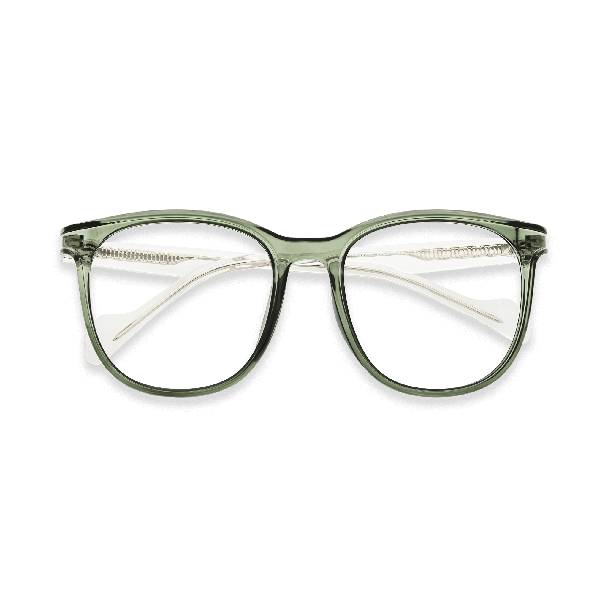 Eydology_Noemi_Clear_Light_Green_Clear_White_Glasses_1.png