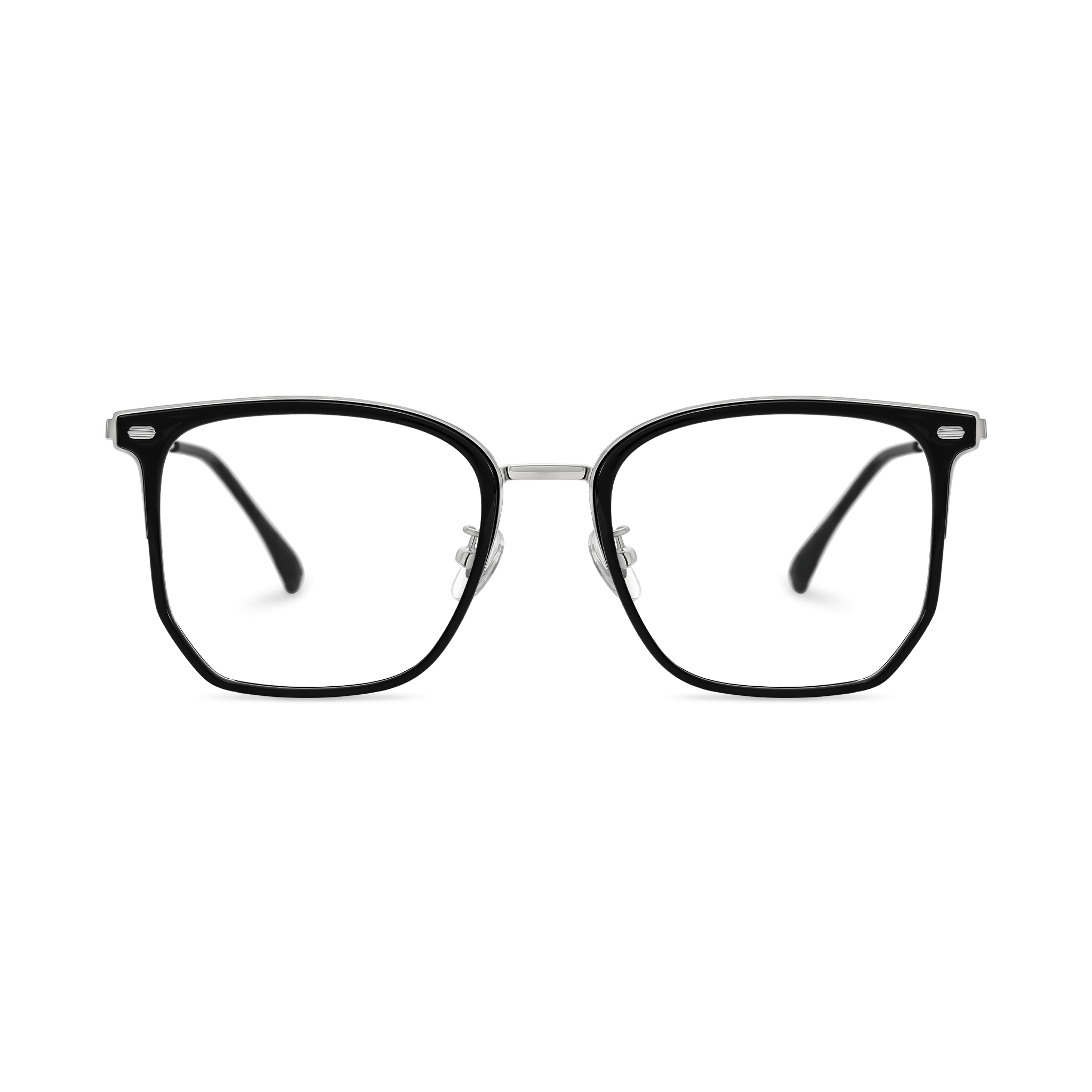 Two-tone Rounded Square Optical Eyeglasses