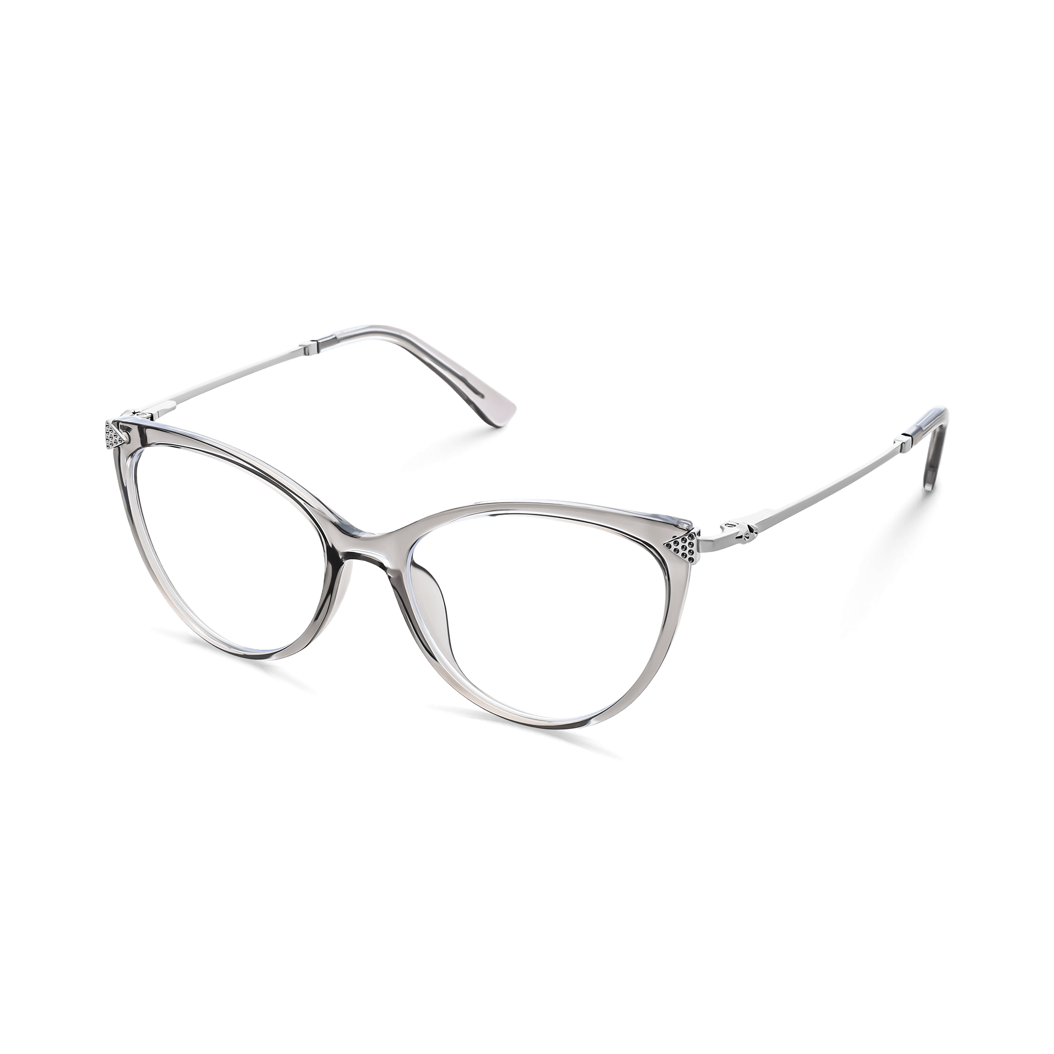 Decorative-accents Modern Cat-eye Eyeglasses